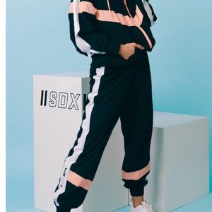 Matching windbreaker pants